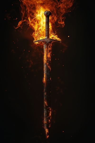 Flaming Sword