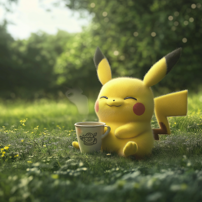 Pikachu’s Tea Time