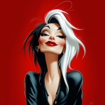 Cruella de Vil Portrait