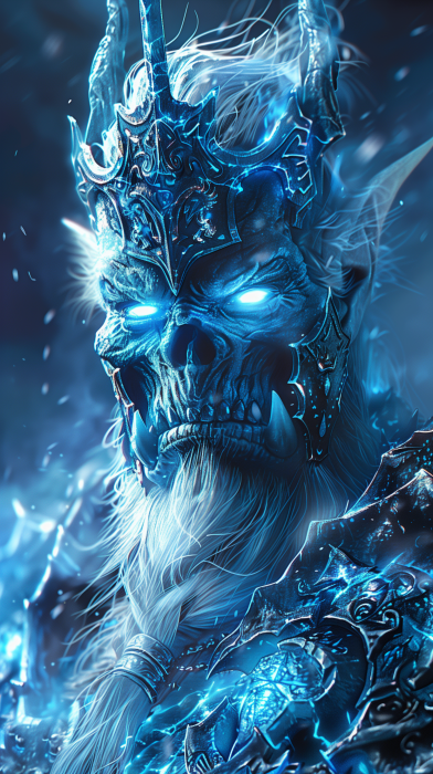 Lich King in Ice Magic