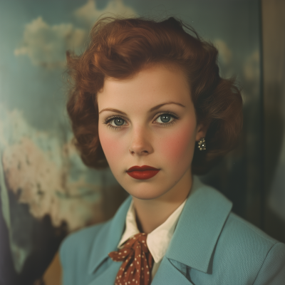 1950’s Woman Portrait