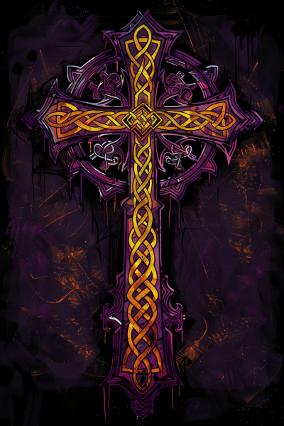 Celtic Cross Illustration