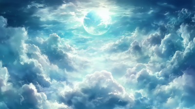 Dreamy Cloud Background