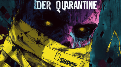 Quarantine Zombie Closeup