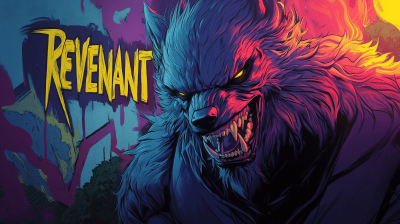 Evil Werewolf Closeup