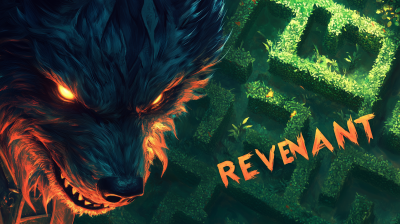 Evil Werewolf in a Maze