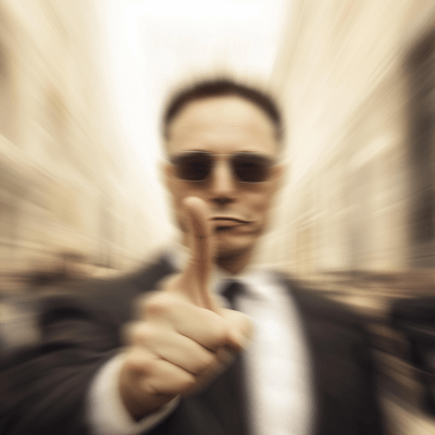 Elon Musk Gesture