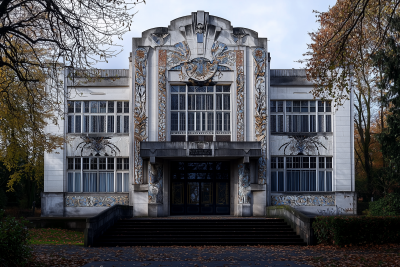 Stoclet Palace in Floral Academia