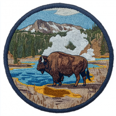 Yellowstone National Park Patch