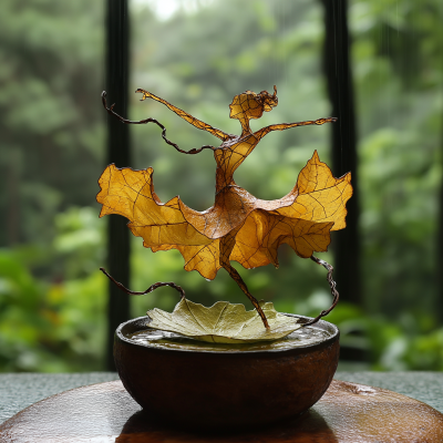 Whimsical Dancer Sculpture