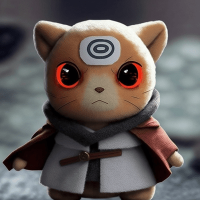 Milo with Sharingan and Rinnegan Eyes