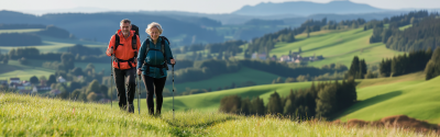 Hiking Couple in Sauerland