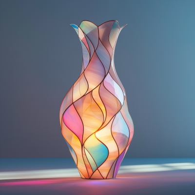 Retro Futurist Vase Design