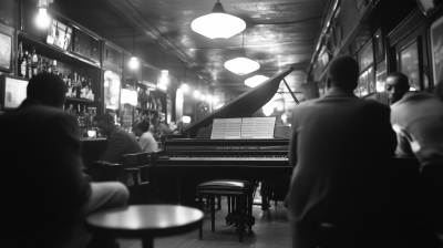 Vintage Jazz Bar in Harlem