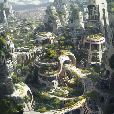 Futuristic Urbanism Concept