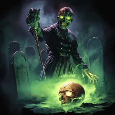 Sinister Graveyard Figure