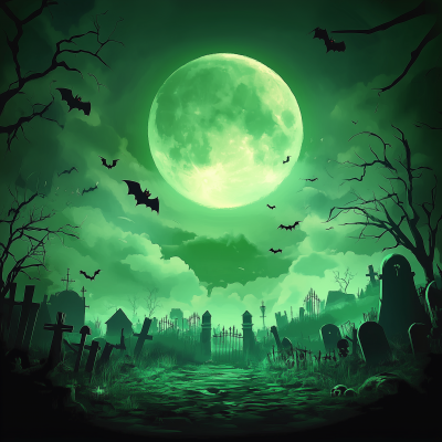 Halloween Night Background