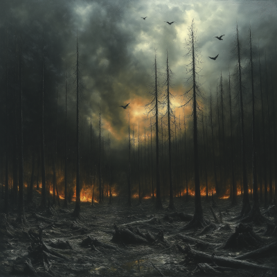 Gothic Barren Landscape