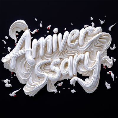 Whipped Cream Typography