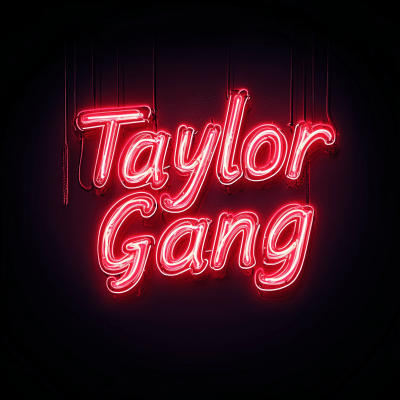 Taylor Gang Neon Sign