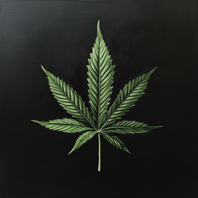 Nintendo Style Weed Leaf