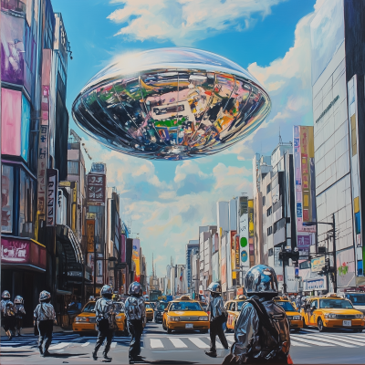 UFO Over Tokyo