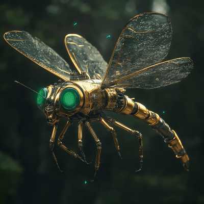 Tiny Robotic Dragonfly