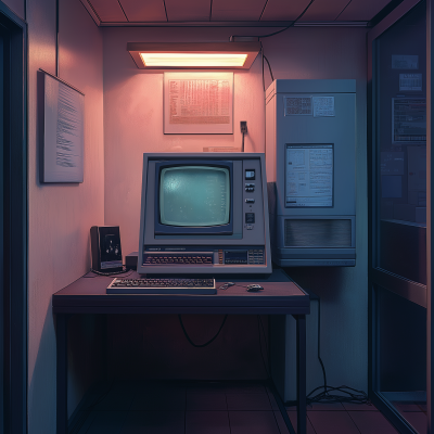 Retro Computer Mainframe