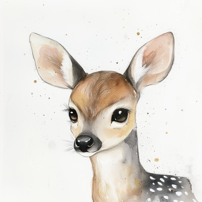 Scandinavian Folk Art Deer