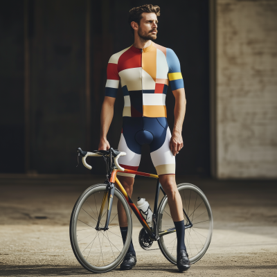 Richard Diebenkorn Inspired Cycling Kit