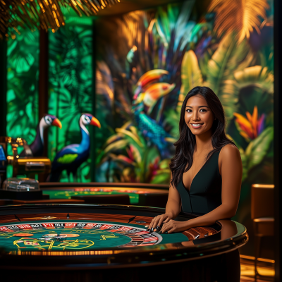 Tropical Casino Ambiance