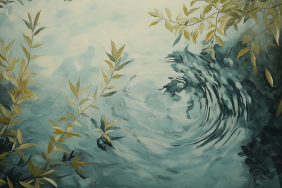 Abstract River Plants
