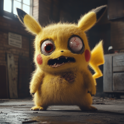 Demented Pikachu