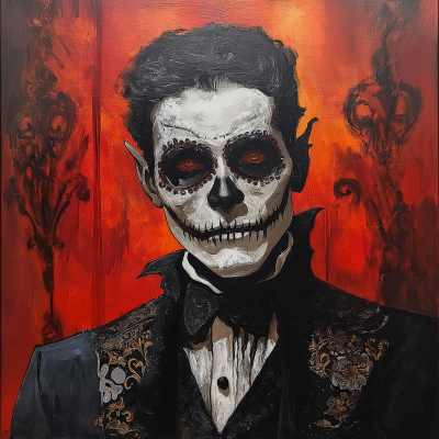 Day of the Dead Vampire Man