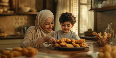 Warm Ramadan Meal