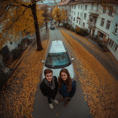 Autumn City Selfie