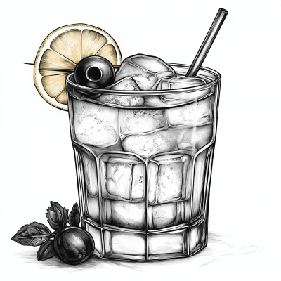 Simple Glass Illustration