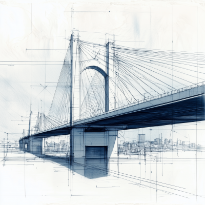 Modern Bridge Blueprint