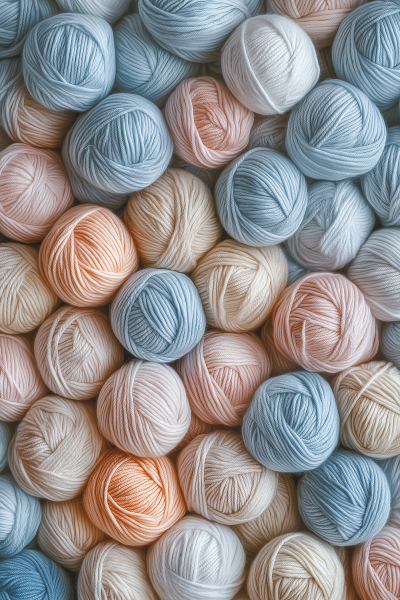 Pastel Yarn Balls