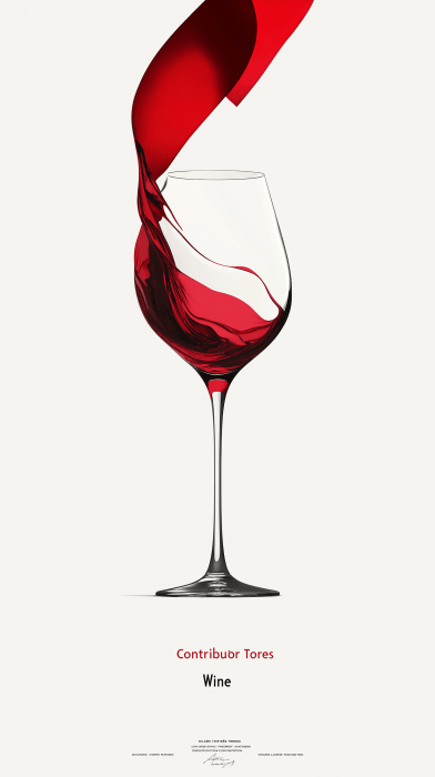 Abstract Wine Design