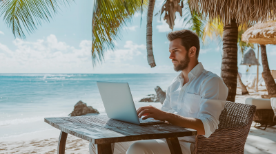 Business at the Beach