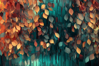 Autumn Mood Abstract