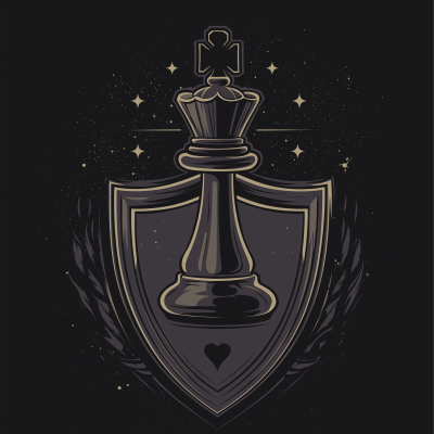 Anime Chess Pawn Logo