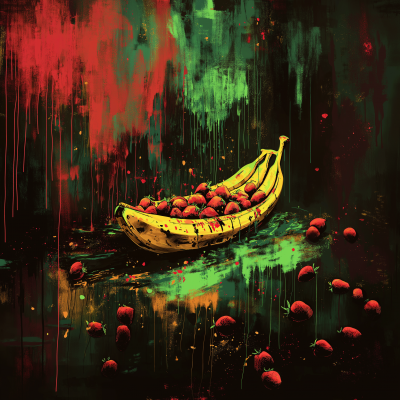 Graffiti Banana Boat