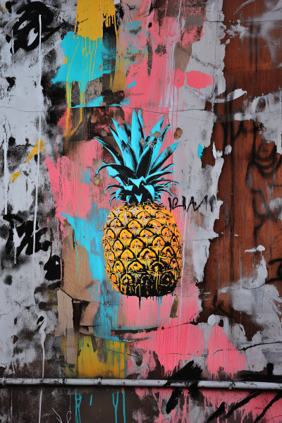 Pineapple Graffiti