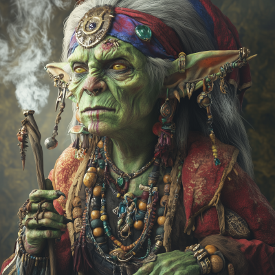 Old Goblin Mage