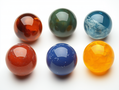 Colorful Glass Marbles