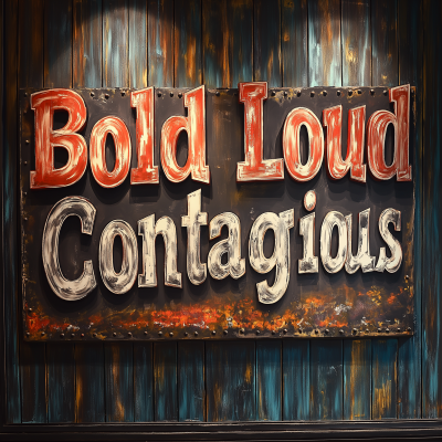 Bold Loud and Contagious