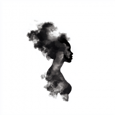 Silhouette Smoke Logo