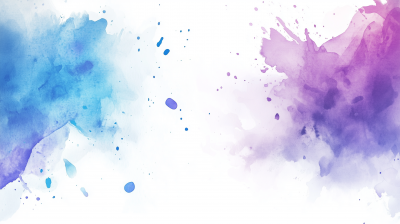 Vibrant Watercolor Wash